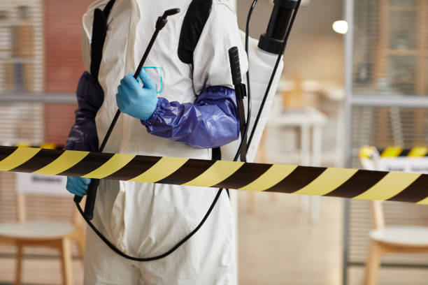 Professional Blood Cleanup technician working in Holland, MN